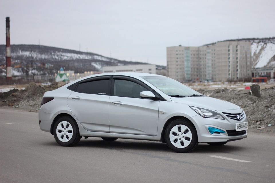 Photo from the logbook Hyundai Solaris (1G)