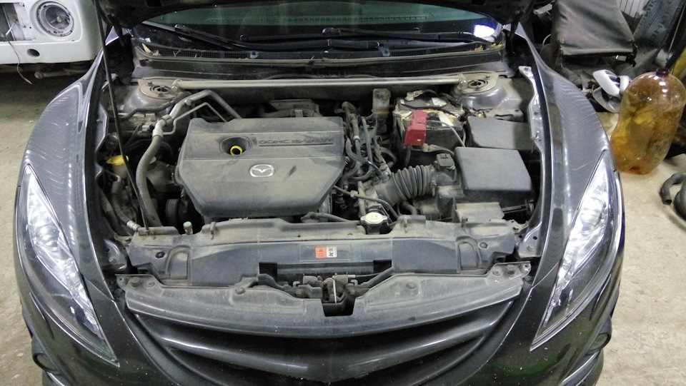 Грязь и пыль — Mazda 6 (2G) GH