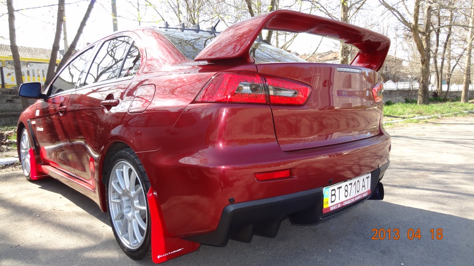 Фото в бортжурнале Mitsubishi Lancer Evolution X