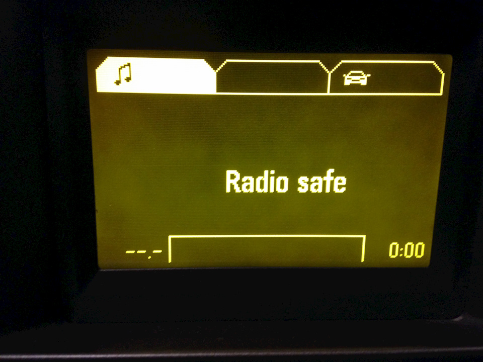 После прошивки дисплея под Bluetooth — Opel Astra H