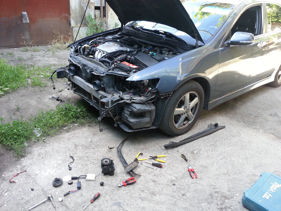 Фото в бортжурнале Honda Accord (7G)
