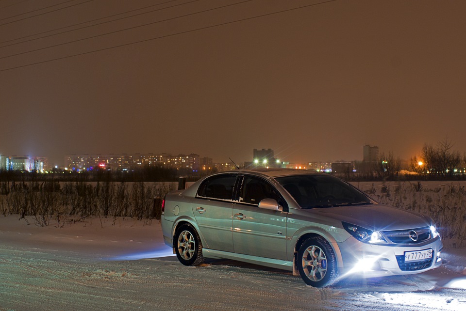 С видом на город Северодвинск — Opel Vectra C
