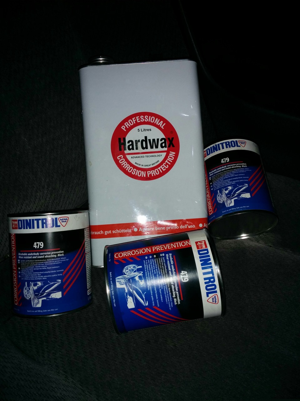 waxoil-hardwax & dinitrol — Honda Civic Ferio (5G)