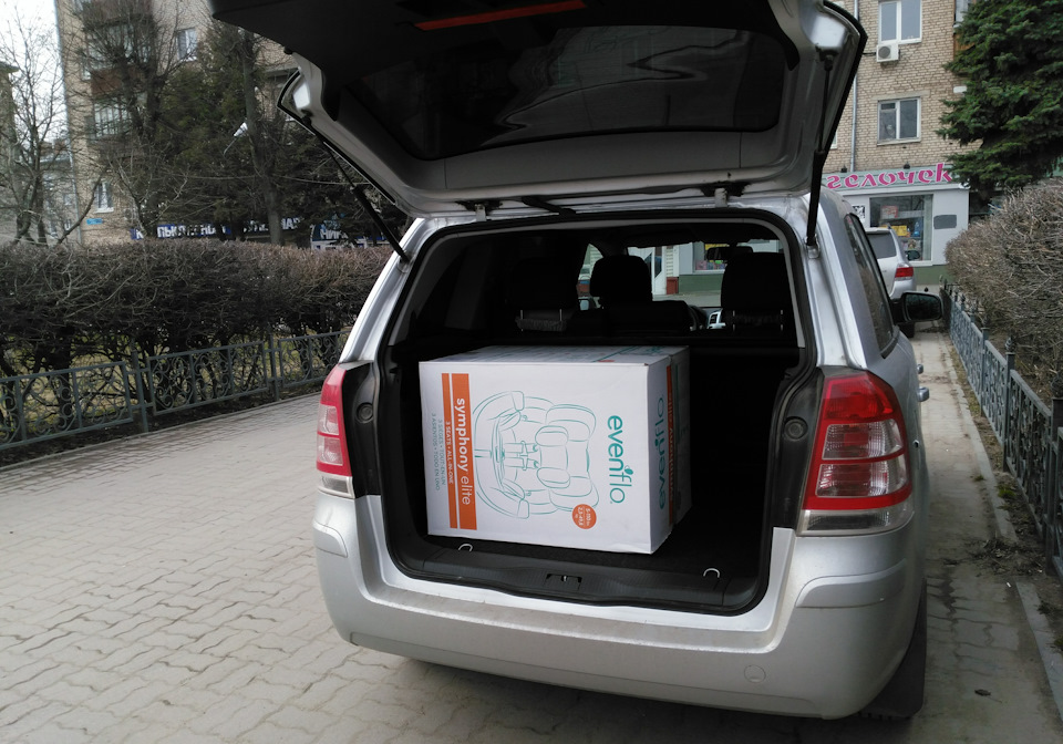 Приехали забирать. — Opel Zafira B