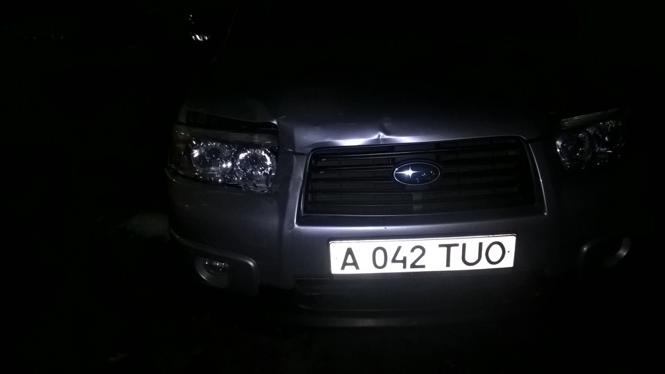 Последствия дтп — Subaru Forester (SG)