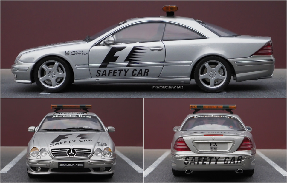 AUTOart 1/18 メルセデスベンツ CL55 AMG (3) 1/18 Mercedes-Benz CL55 AMG (C215) F1 Safety Car, 2001 (AUTOart