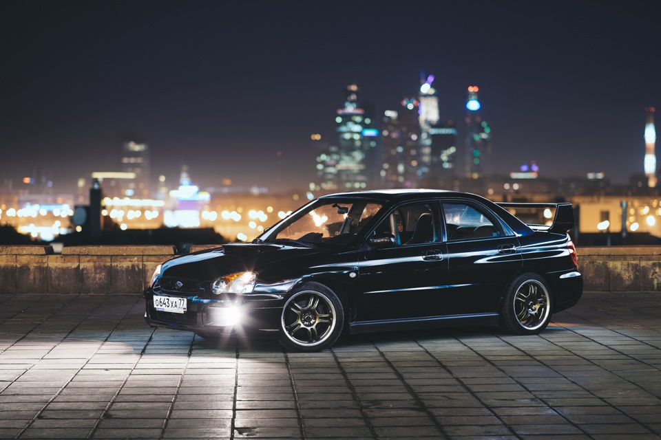 смотровая у РАН — Subaru Impreza WRX (GD/GG)
