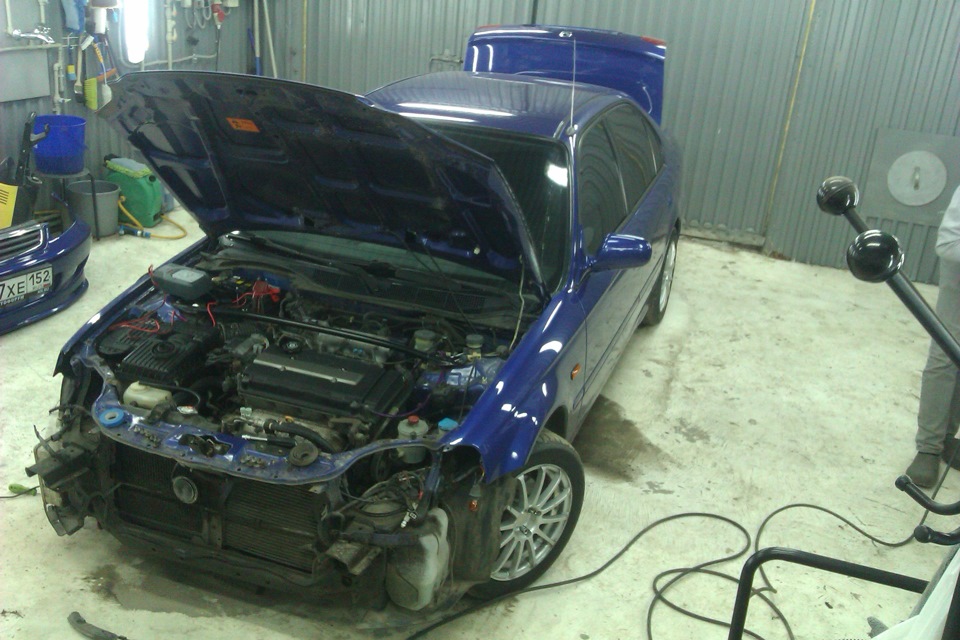 Типа корч)) — Honda Civic Hatchback (6G)