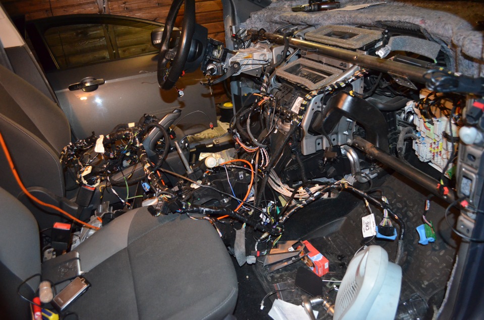 выплетаем проводку климата из новой проводки… — Ford Focus Sedan III