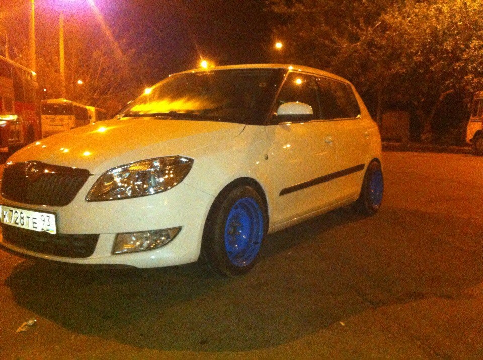 4 часа утра — Skoda Fabia Mk2