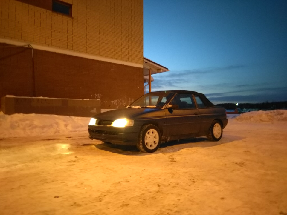 Фото в бортжурнале Ford Escort Mk5