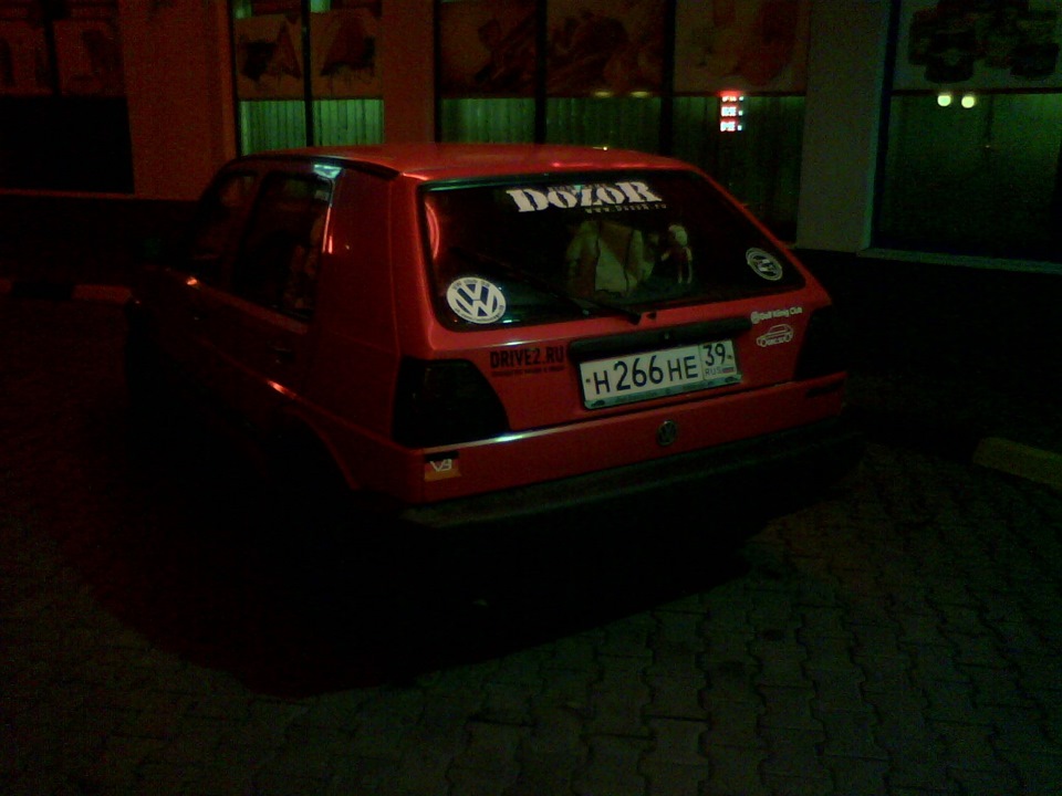 Фото в бортжурнале Volkswagen Golf Mk2