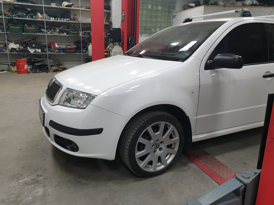 Внешне ничего не изминилось! — Skoda Fabia Mk1