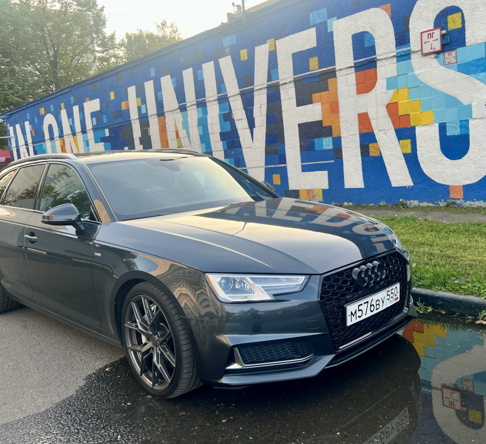 Фото в бортжурнале Audi A4 Avant (B9)