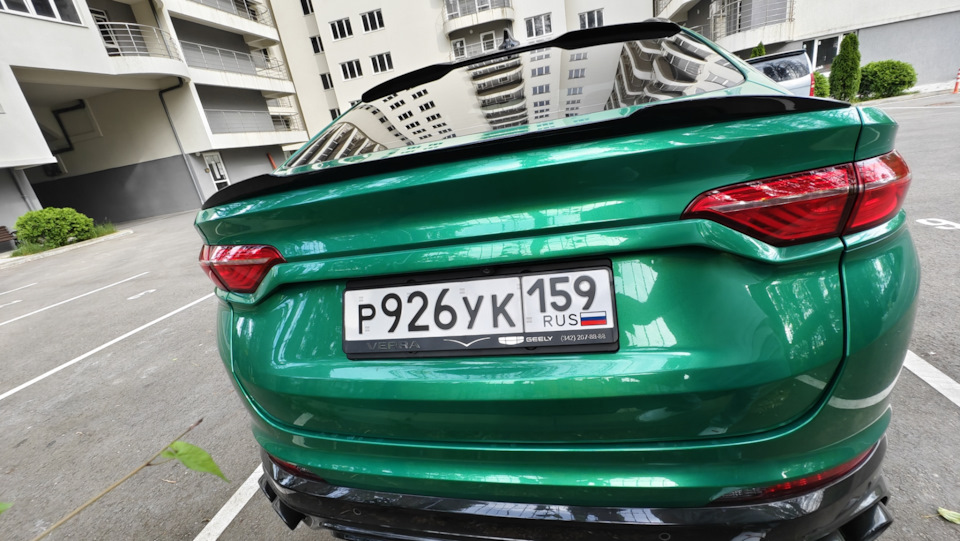 Фото в бортжурнале Geely Tugella