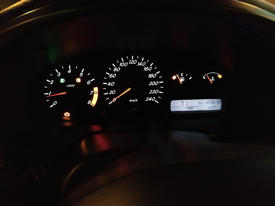 Photo from the logbook Nissan Primera Wagon (W11)