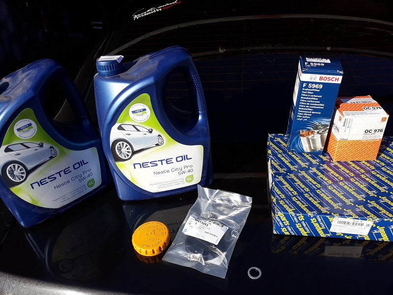 Расходники под замену — Chevrolet Epica. Запчасти на фото: F5969