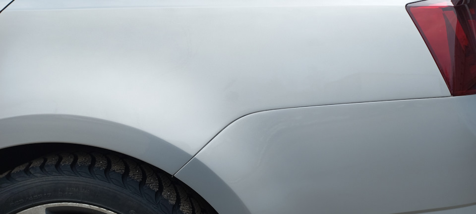 Левое крыло. — Skoda Octavia A7 Mk3