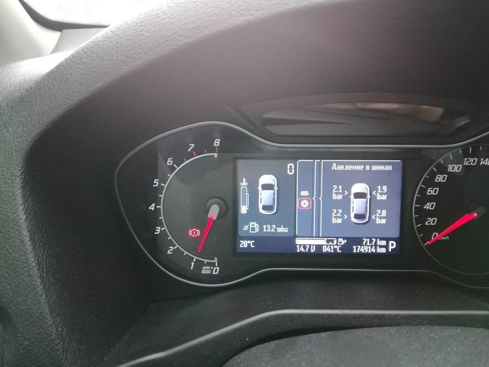 41°C — Ford Mondeo IV