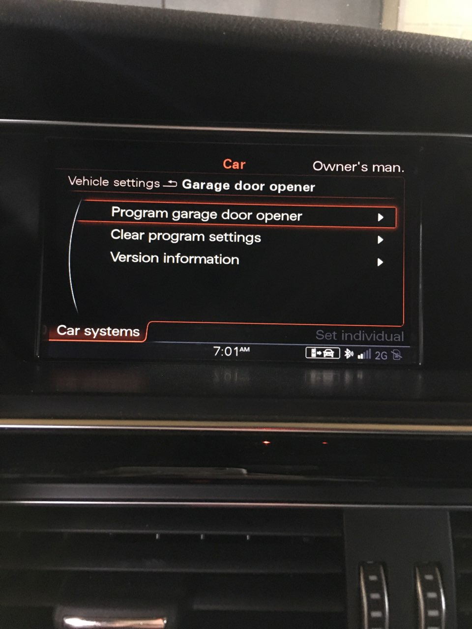 Система с завода — Audi Q5 (1G)
