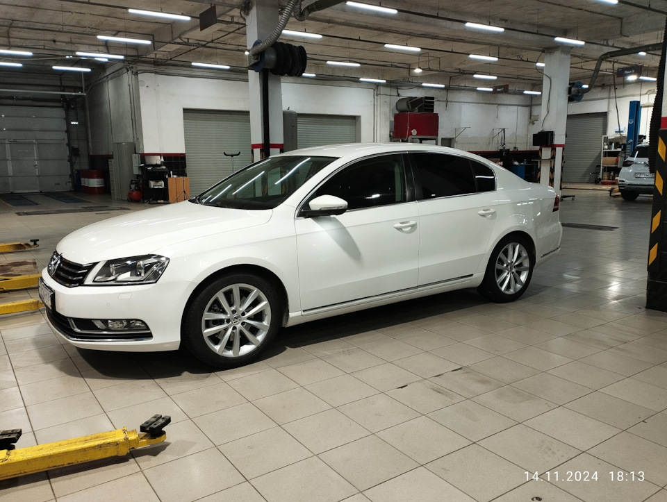 До — Volkswagen Passat B7