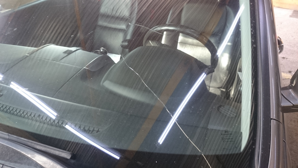 Старое стекло — Honda CR-V (RE)