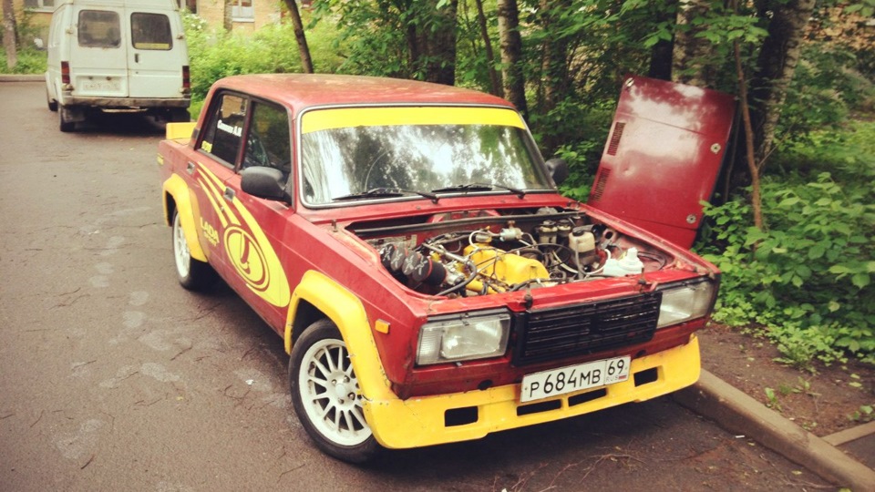Lada 2107 VFTS на дросселях
