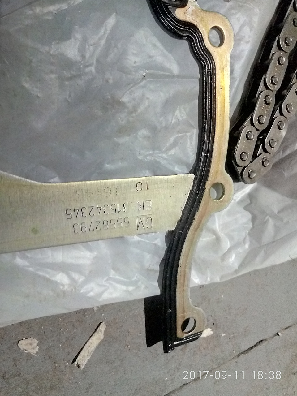 Фото в бортжурнале Opel Astra J. Запчасти на фото: 55562793, 315342345