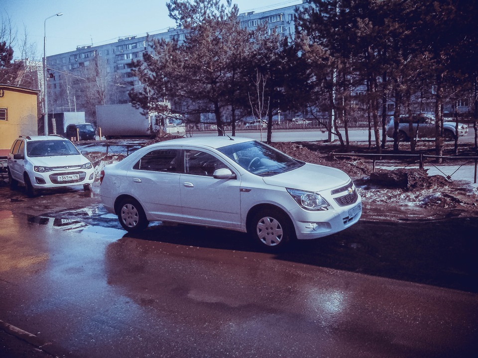 Укатил домой чистенький) — Chevrolet Cobalt (2G)