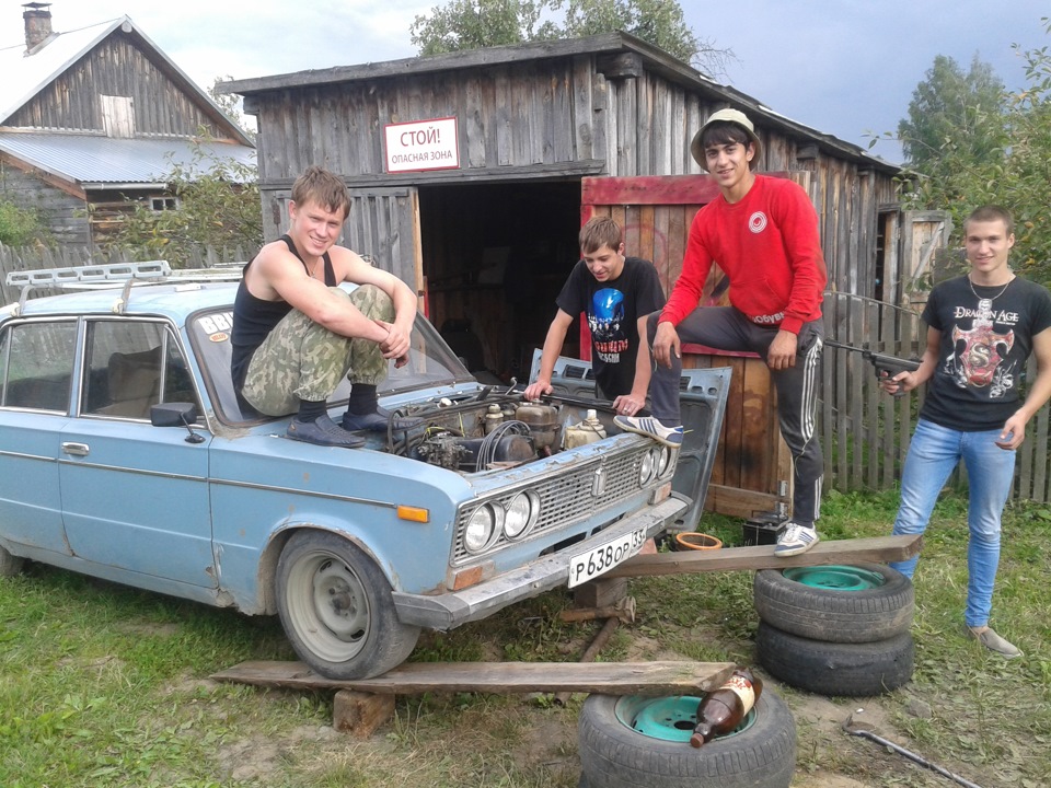 Снимаем пихло — Lada 2106