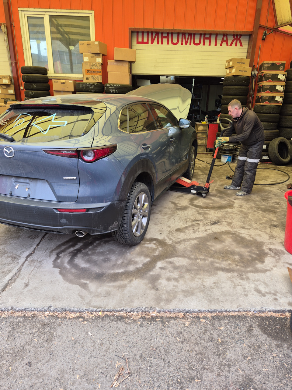 Первые впечатления и перегон — Mazda CX-30 дизель, 1,8 л, 2021