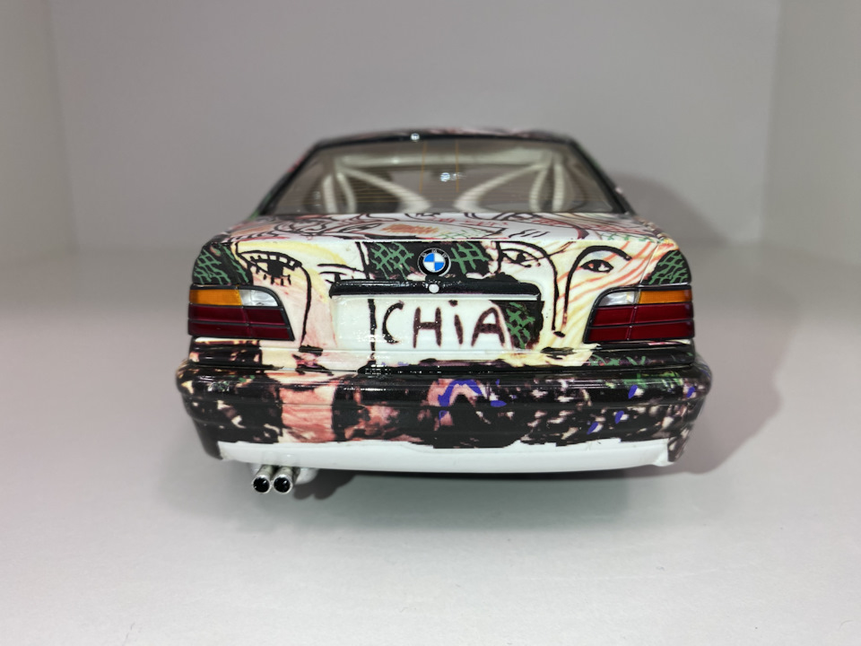 BMW ART CARS M3 GTR E36 Sandro Chia Масштаб 1/18 — Сообщество