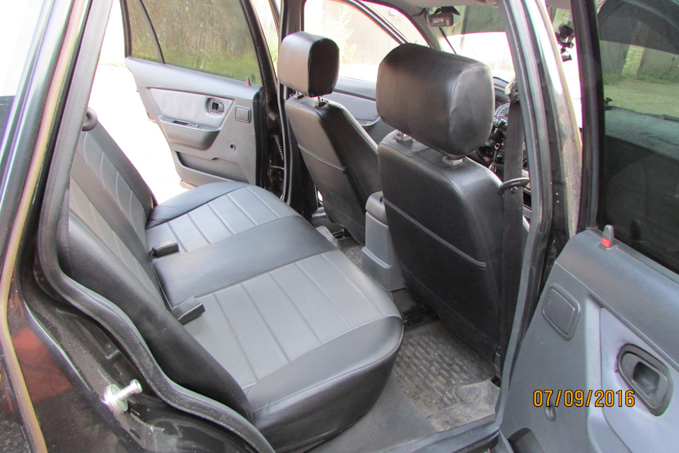 Вид сзади после сборки. — Daewoo Nexia (N150)
