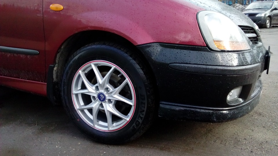 Photo from the logbook Nissan Almera Tino