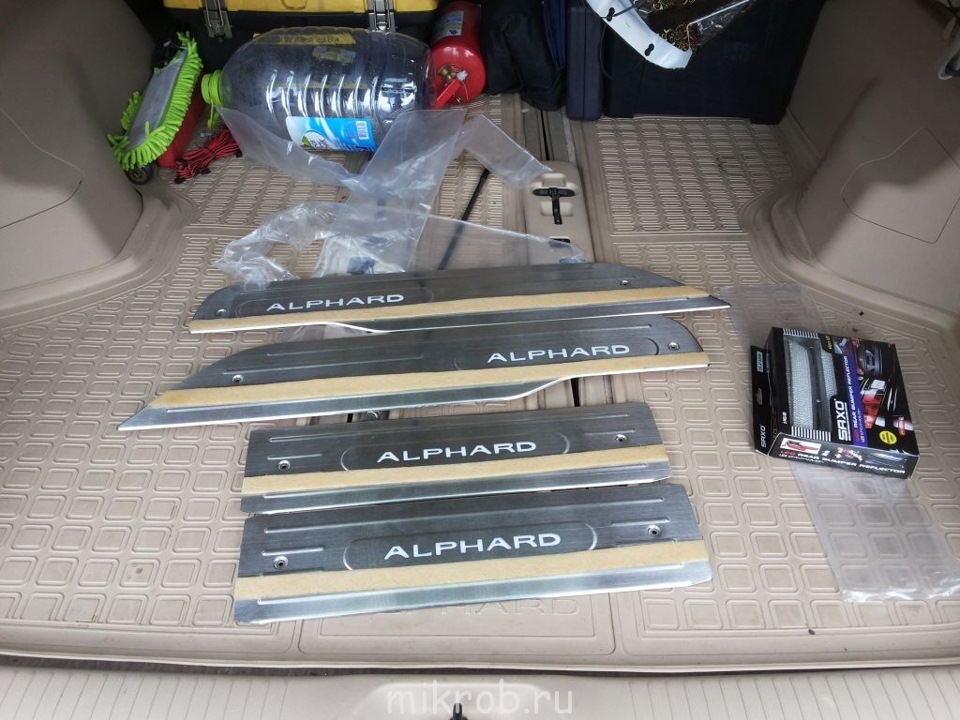 Фото в бортжурнале Toyota Alphard (2G)