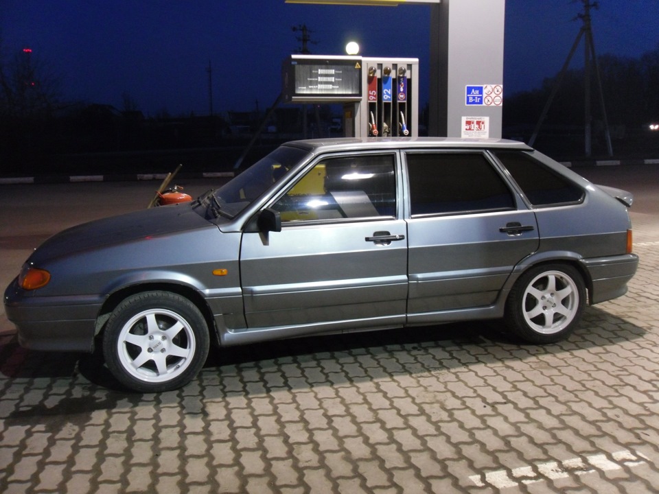 вот так сел зад — Lada 2114