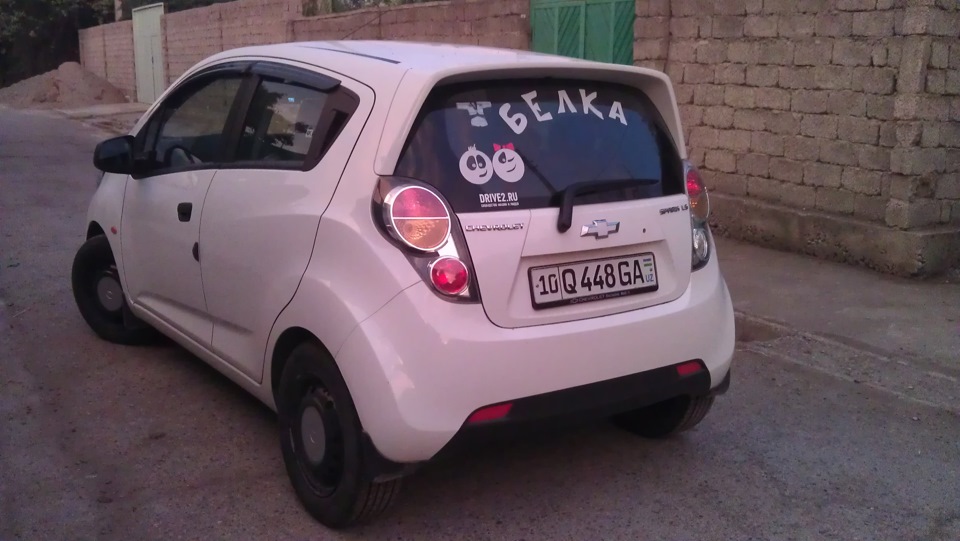Фото в бортжурнале Chevrolet Spark (M300)
