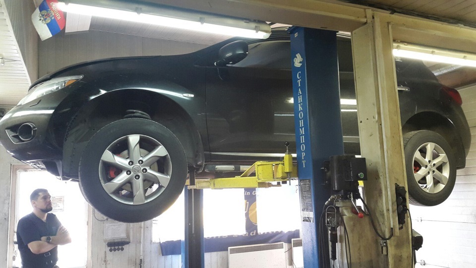 Фото в бортжурнале Nissan Murano II