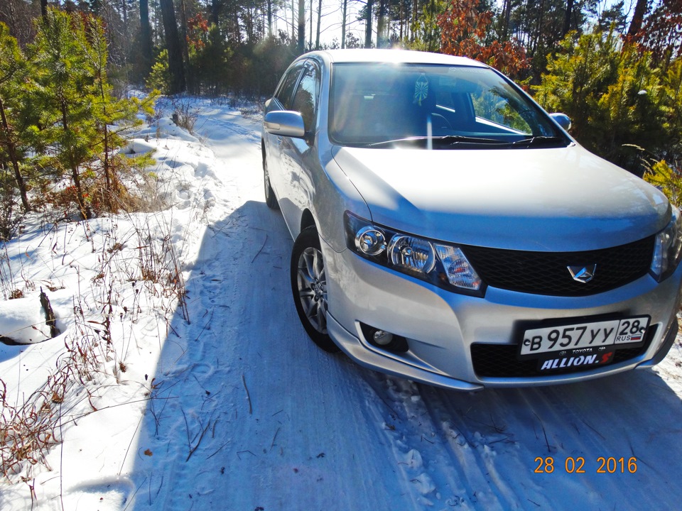 Фото в бортжурнале Toyota Allion (T260)
