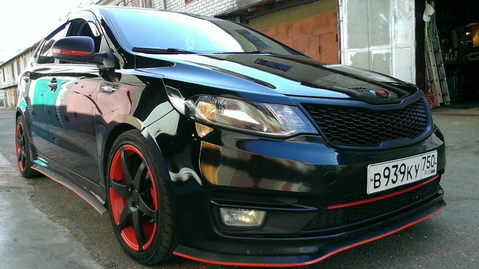 Перед готов) — KIA Rio 5-door (3G)