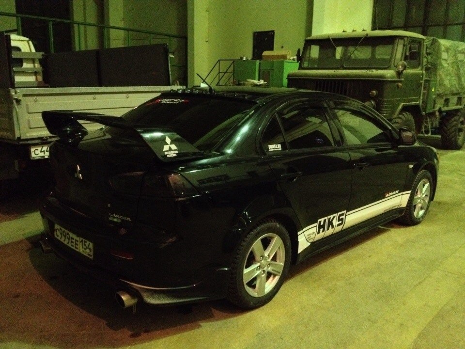 Фото в бортжурнале Mitsubishi Lancer X
