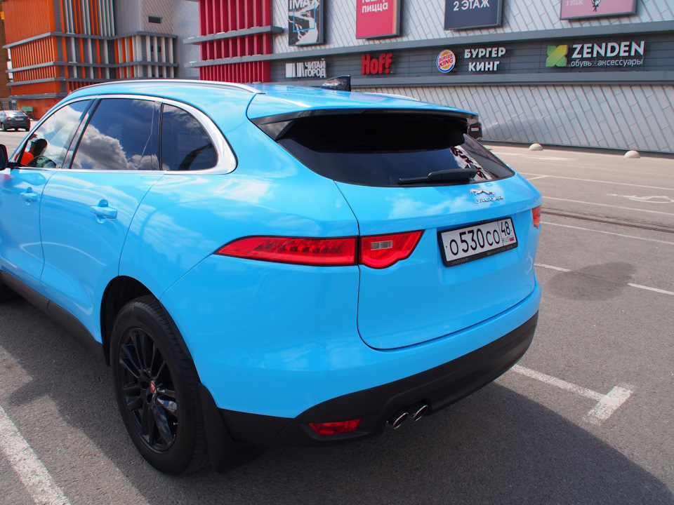 Фото в бортжурнале Jaguar F-Pace