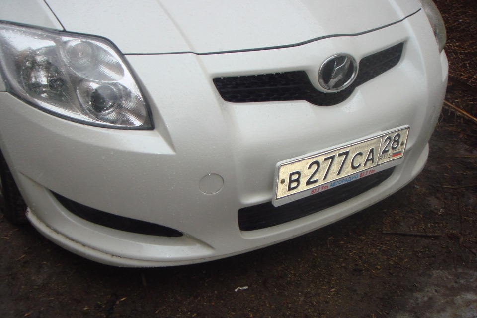 Фото в бортжурнале Toyota Auris (1G)