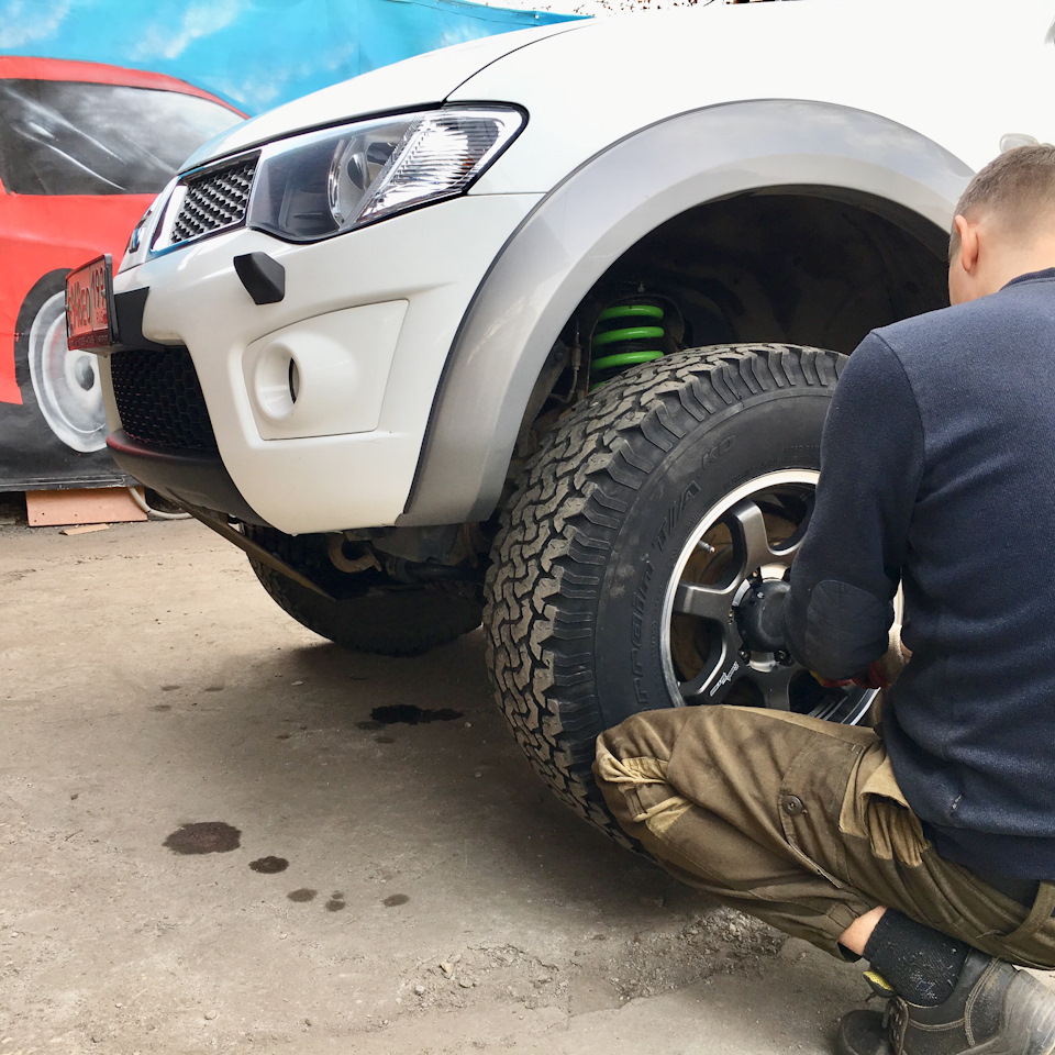 Photo from the logbook Mitsubishi L200 (4G)