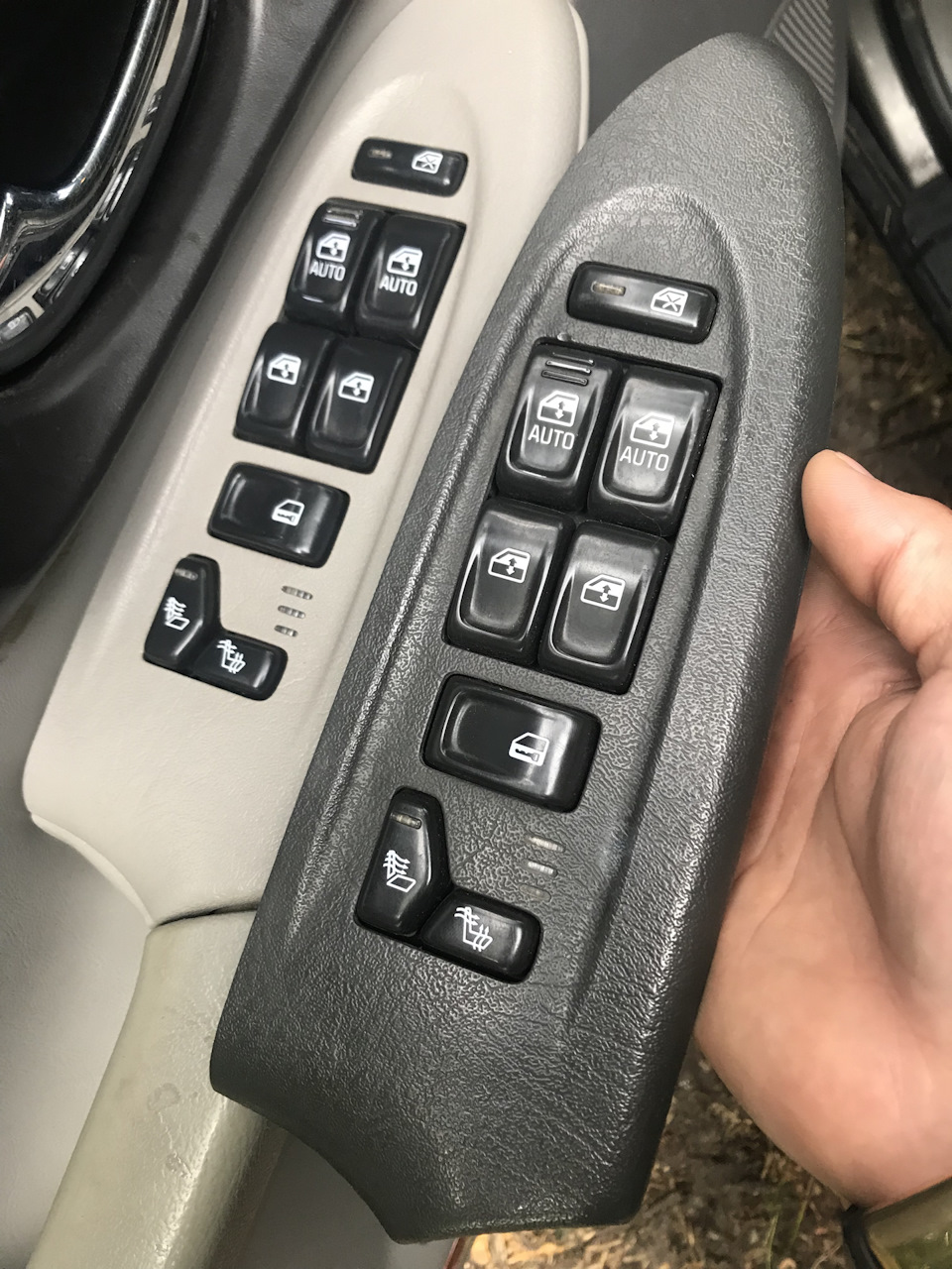 Старый и новый блок — Chevrolet TrailBlazer (1G)