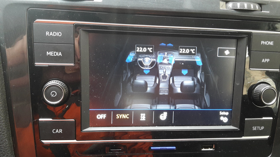 Photo from the logbook Volkswagen Golf Mk7