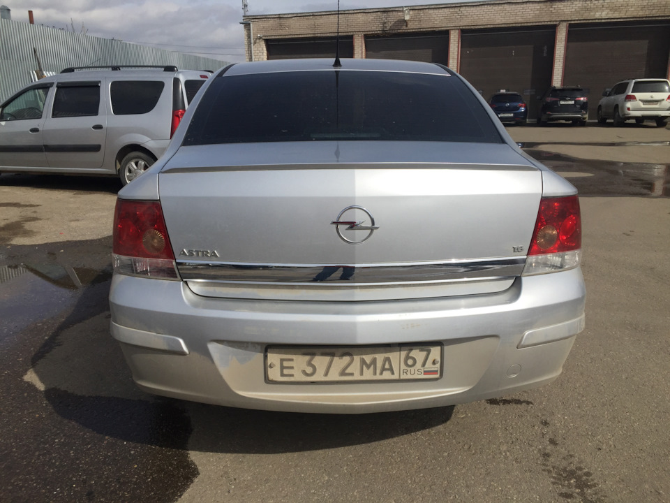 Как ничего и не было — Opel Astra H