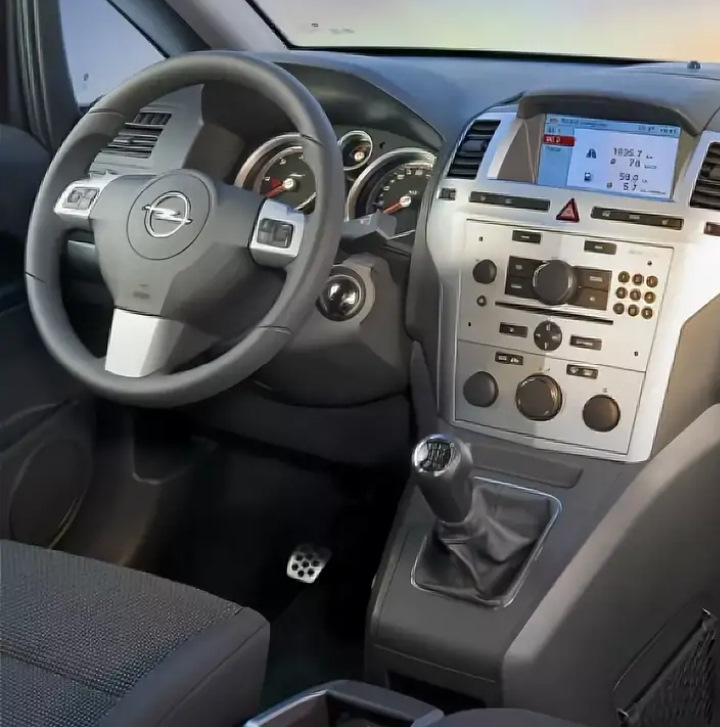 Photo from the logbook Opel Zafira B
