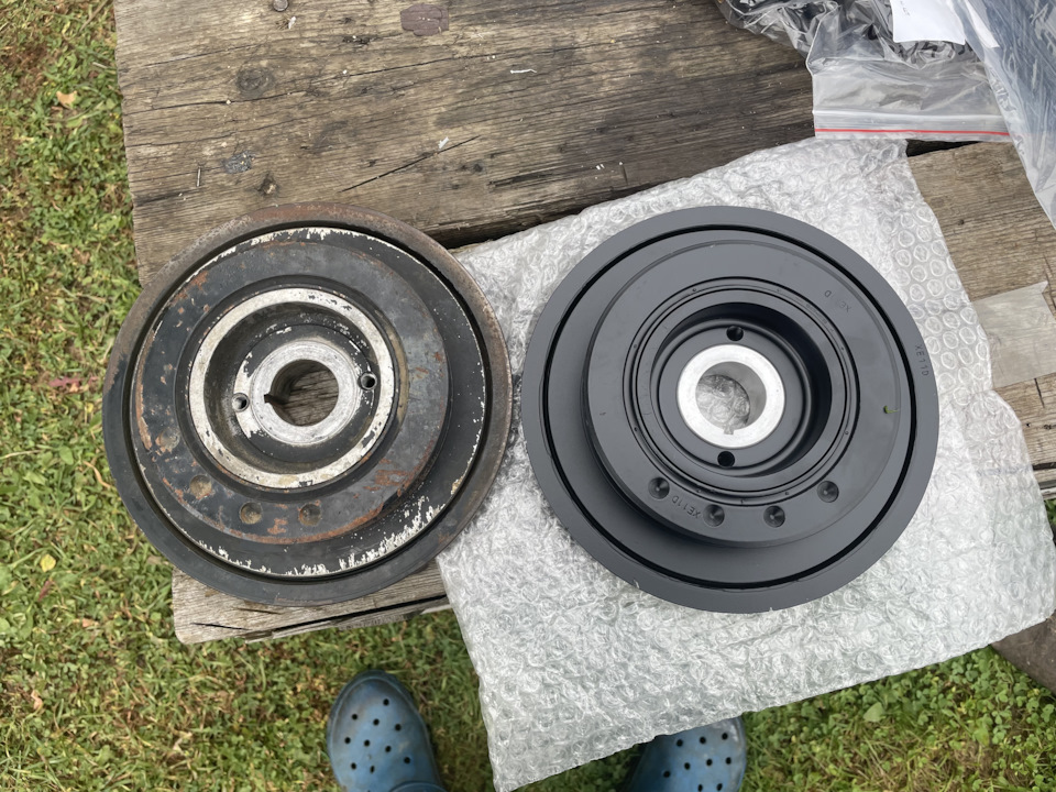 13407-46020 ШКИВ КОЛЕНВАЛА 1JZGE/2JZGE/2JZGTE. TOYOTA LEXUS