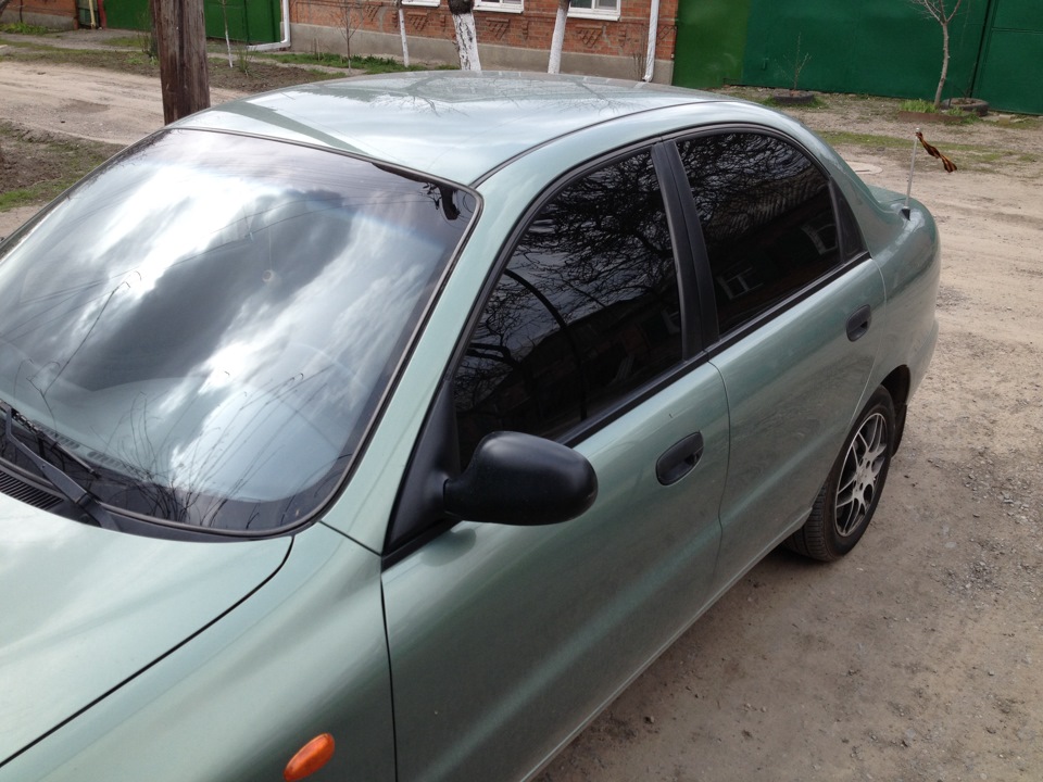 После — Chevrolet Lanos